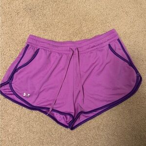 Under Armour Women’s Purple Athletic Mesh Shorts